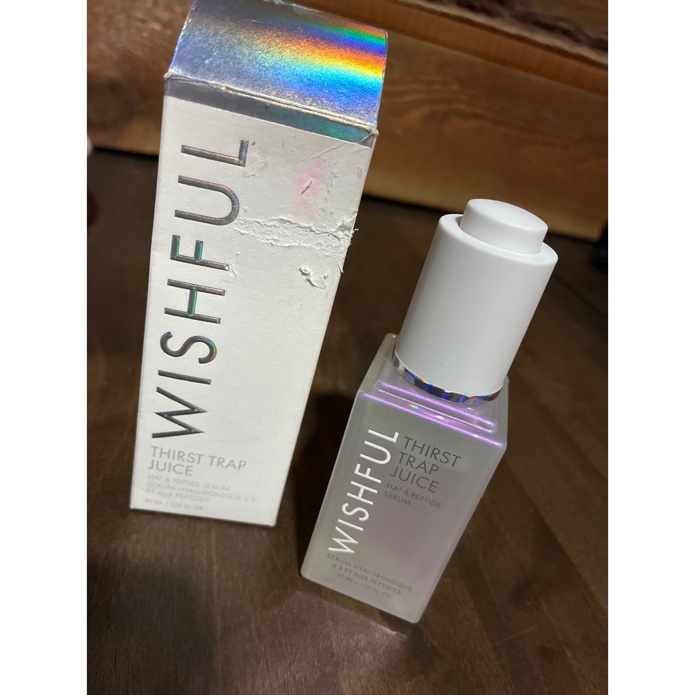 Wishful Thirst Trap Juice HA3 &Peptide Serum 30ml Hyaluronic Acid Hydrating Glow